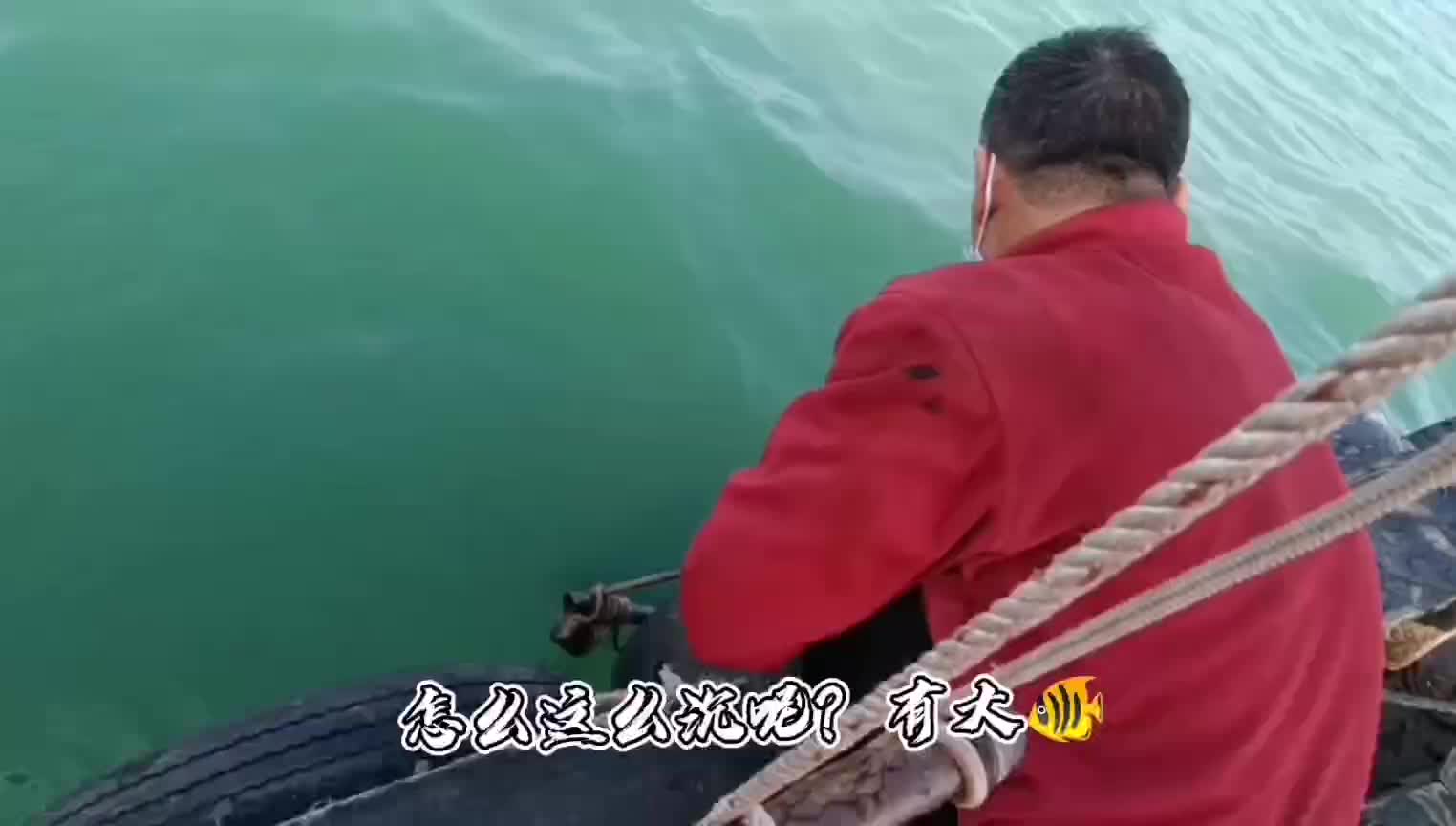 海陵岛马尾捕鱼