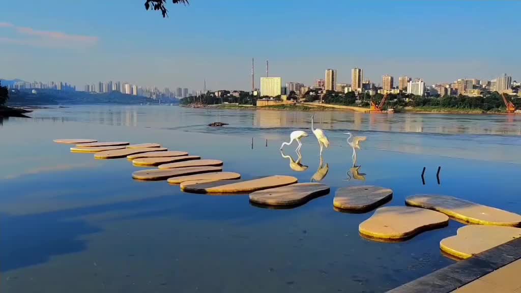 重庆南岸大鱼海棠公园美丽的风景