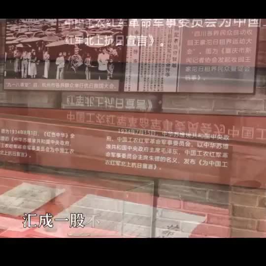 今年暑假，我们带小外孙参观了重庆抗战遗址博物馆，让他了解当年重庆抗战的历史，参观后小外孙收获满满。